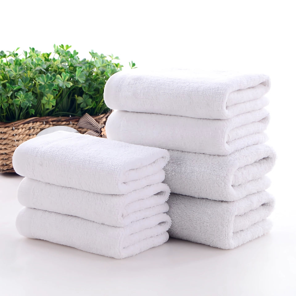 High-Quality Cotton Hand Towels - Pack of 10