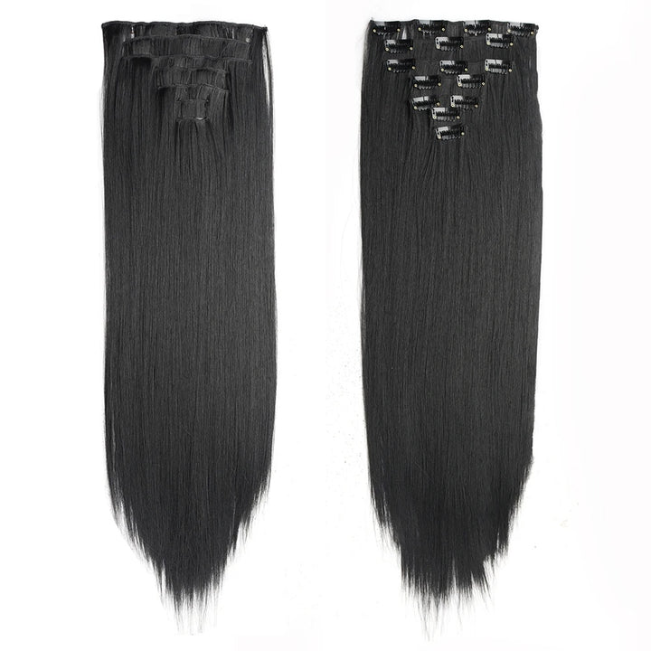 Long Wavy Ombre Clip-In Hair Extensions