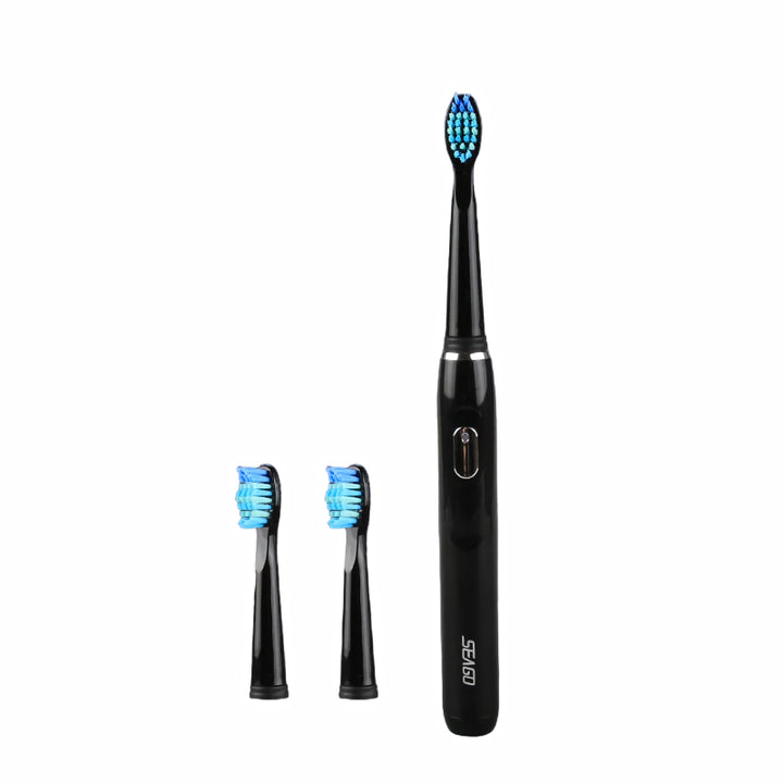 Rechargeable Sonic Electric Toothbrush with 4 Modes and Replaceable Heads