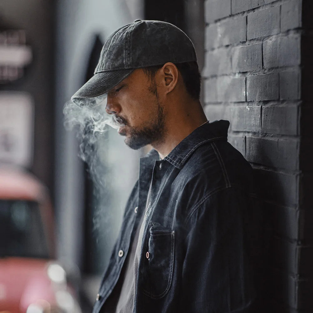 Vintage Frayed Baseball Cap