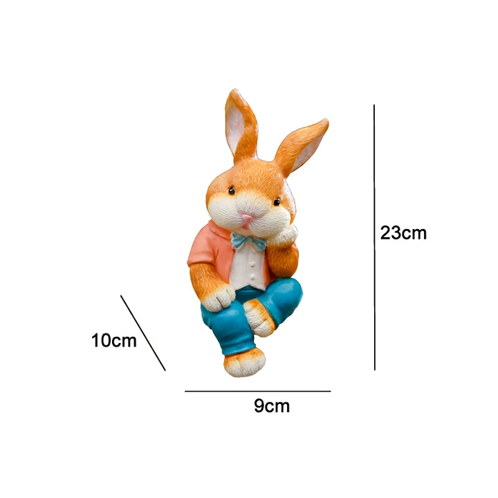 Rabbit Resin Statue