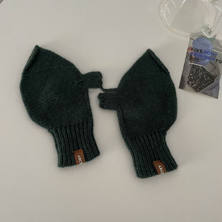 Touch Screen Wool Keep Warm Knitted Gloves