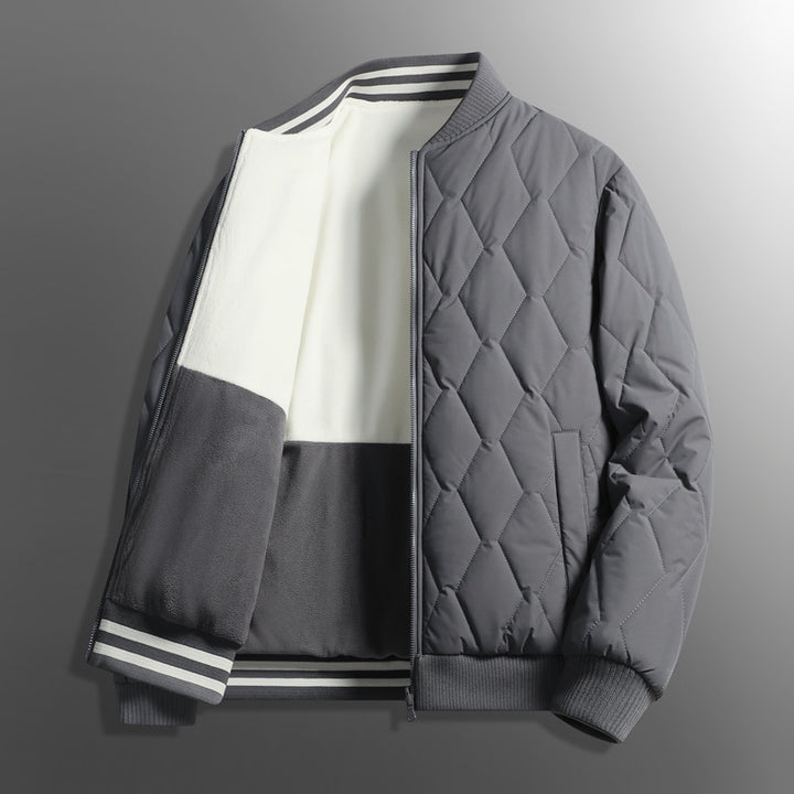 High-end Reversible Cotton Coat Baseball Collar Jacket