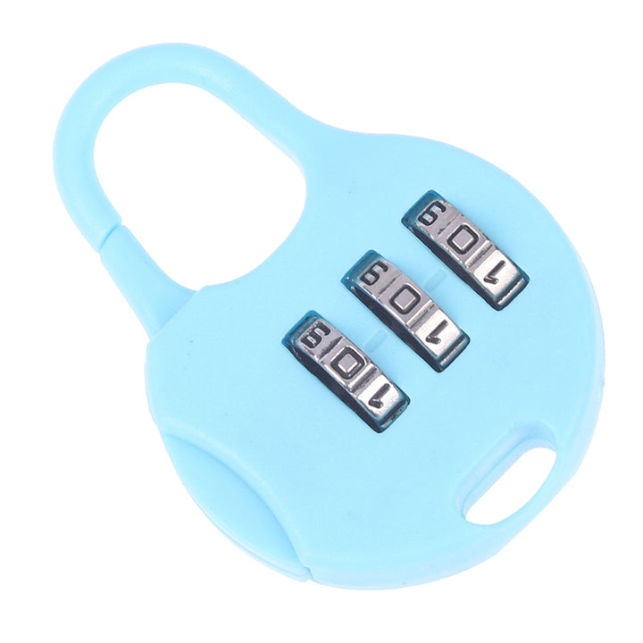 Mini Password Padlock for Dormitory, Backpack, and Trolley Cases