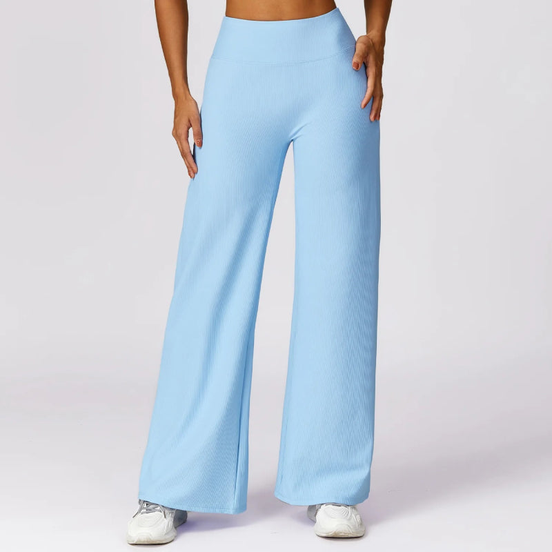 High Waisted Quick-Dry Flared Yoga Pants