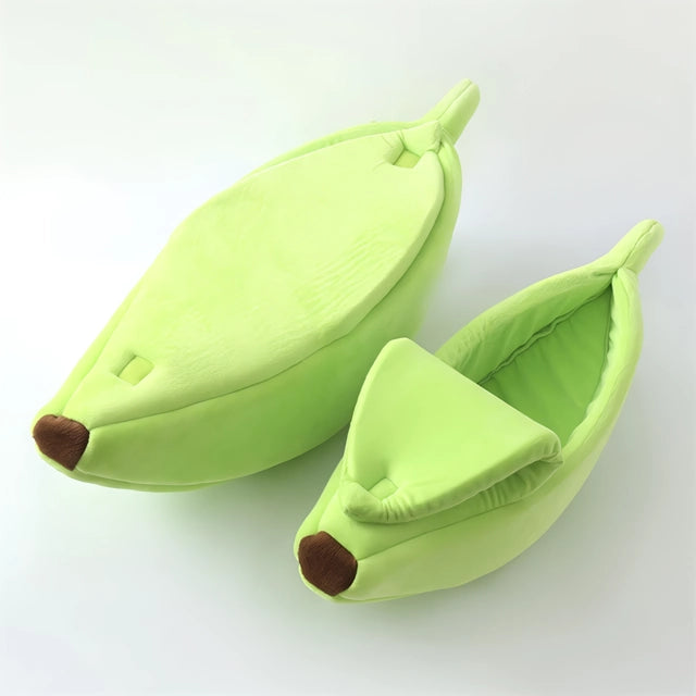 Banana Shape Soft Pet Bed