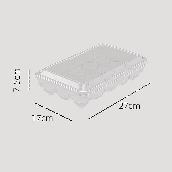 10/15 Grids Eggs Storage Box