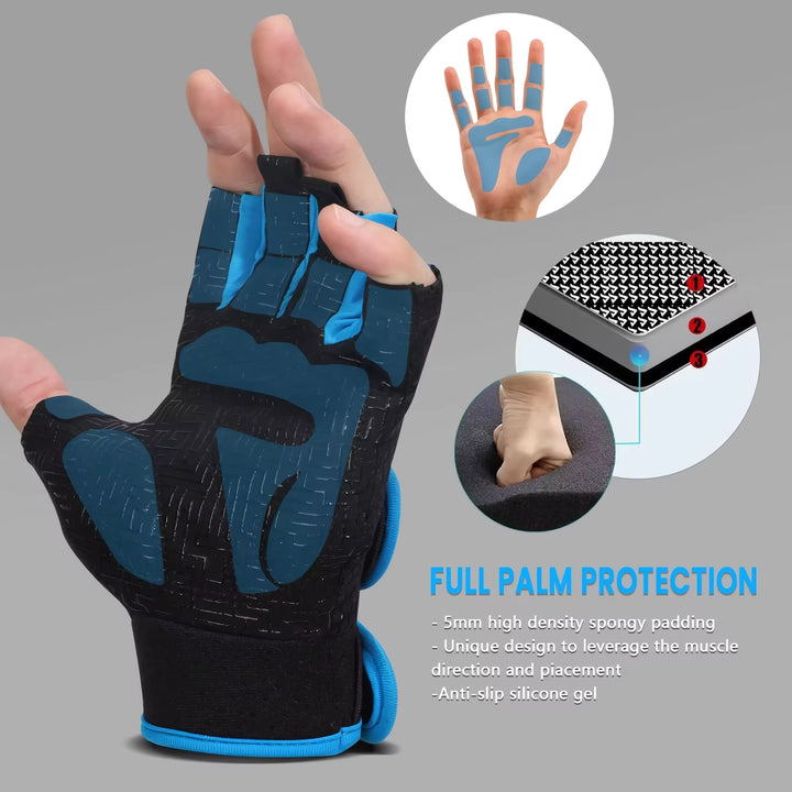 Breathable Anti-Slip Workout Gloves