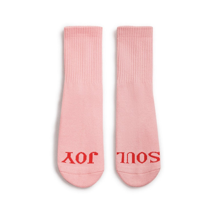 Women's Letter Love Mid Socks