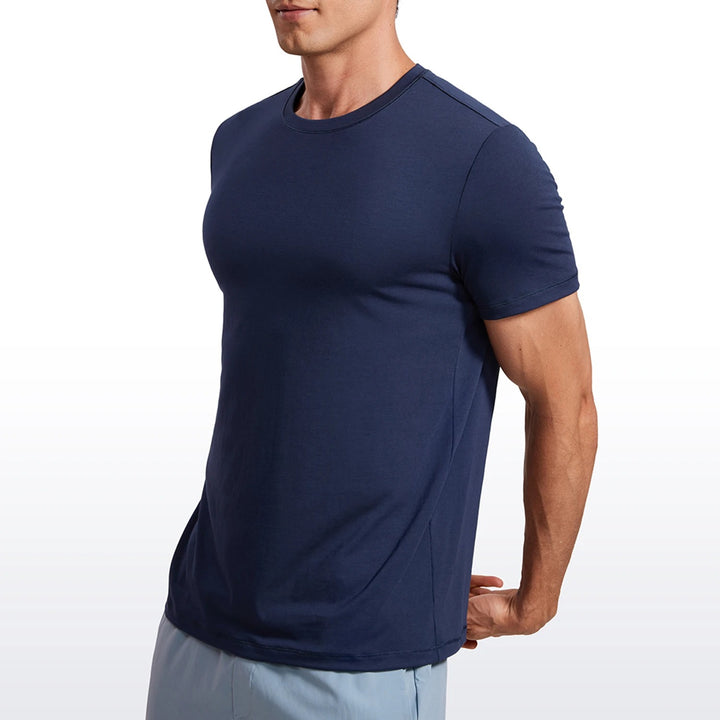 Men's Quick Dry Short Sleeve Workout Shirt