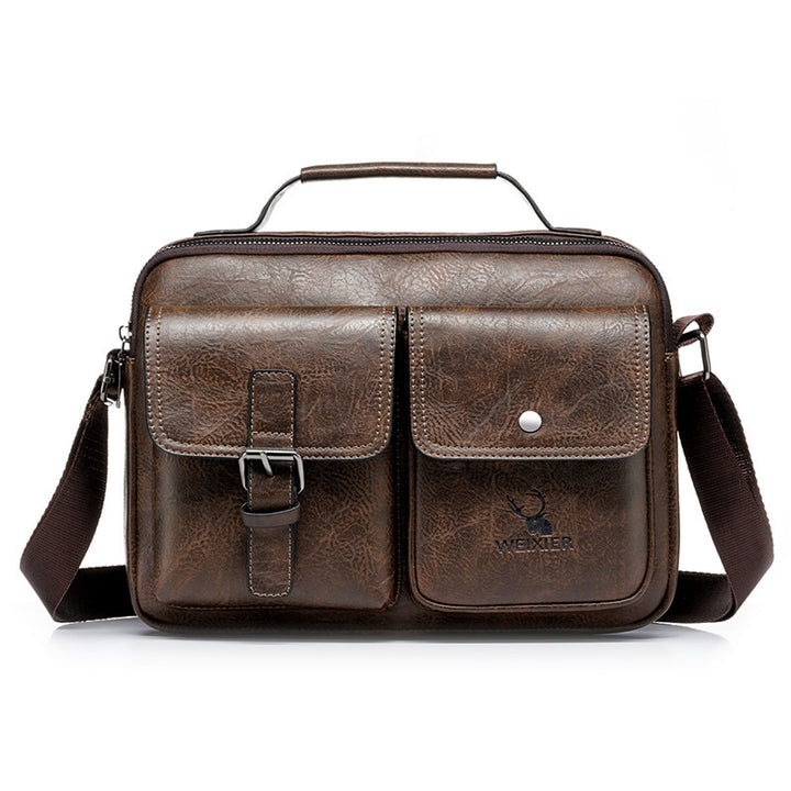 New Large-capacity Horizontal  Men's Shoulder Bag