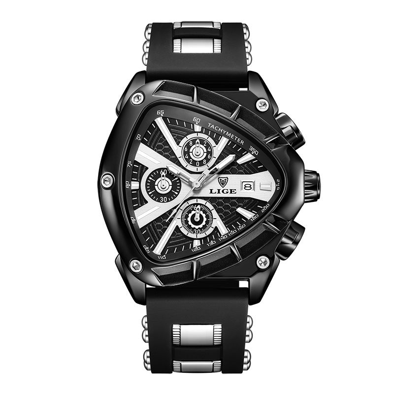 Polygon Men's Multi-waterproof Luminous Calendar Watch