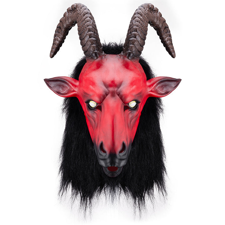 Role Playing Latex Headgear Realistic Antelope Mask