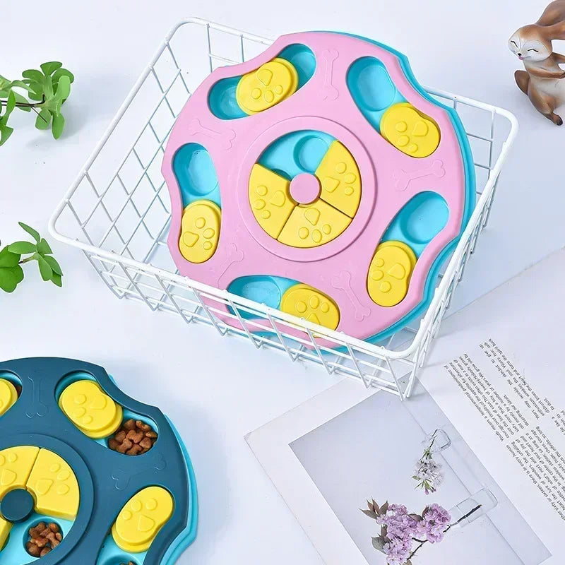 Interactive Dog Puzzle Toy Slow Feeder - IQ Enhancing Food Dispenser