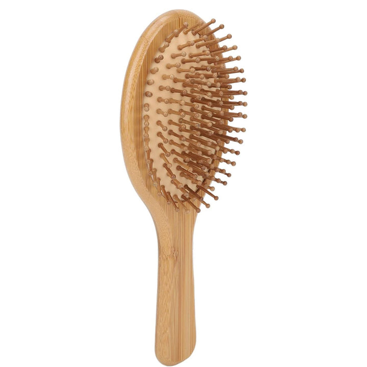 Wooden Bamboo Paddle Cushion Hair Brush