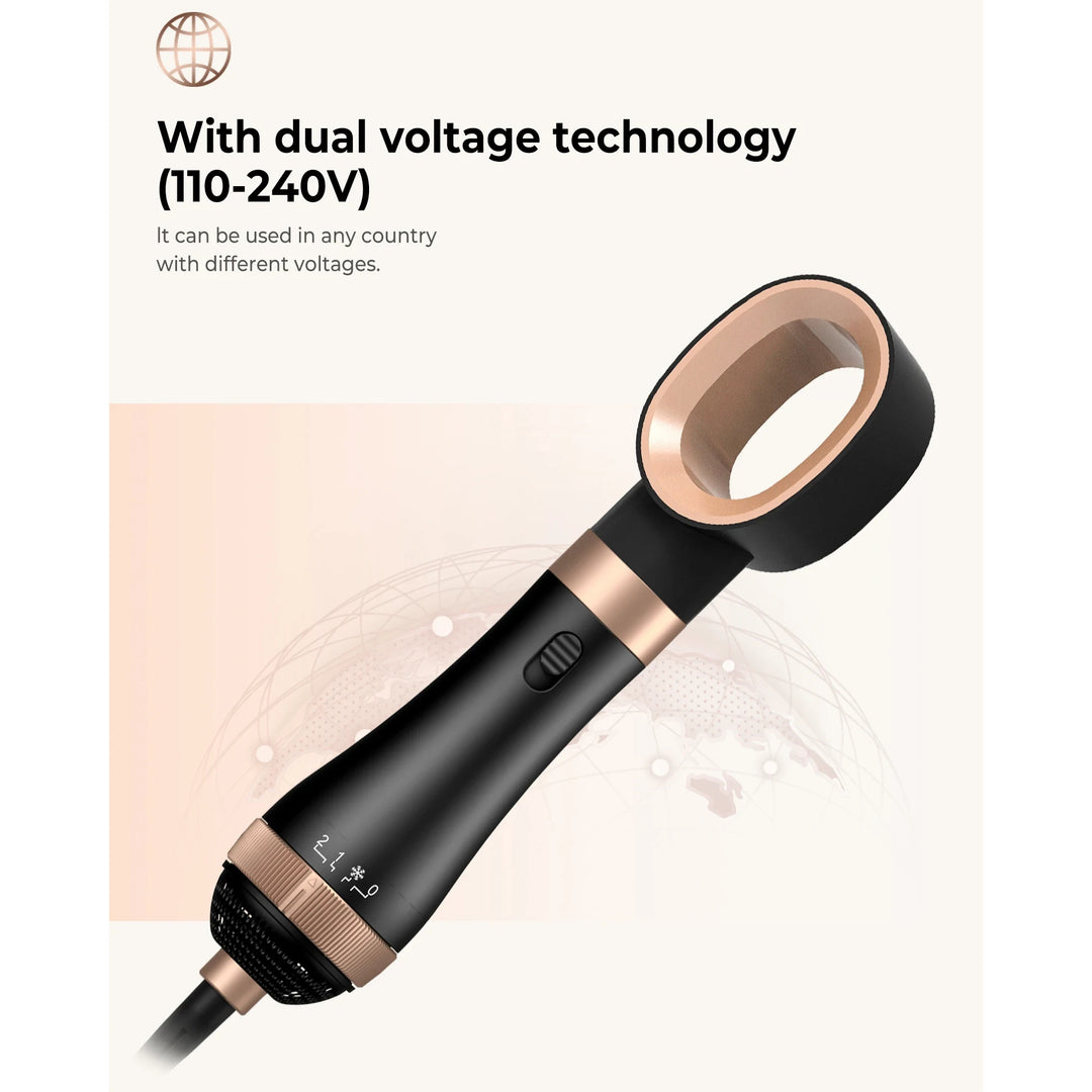 Professional 4 In 1 Blow Dryer Brush