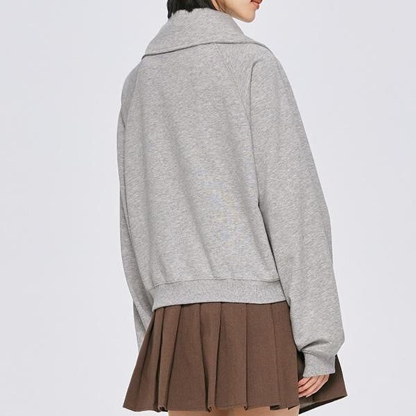Retro Lapel Embroidery All-match Sweater