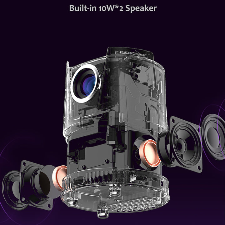 4K Portable Home Cinema Projector