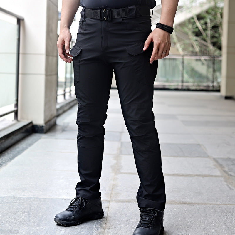 Thin Stretch Comfortable Trousers Outdoor Tactics More Than Breathable Quick-drying Pants Pockets