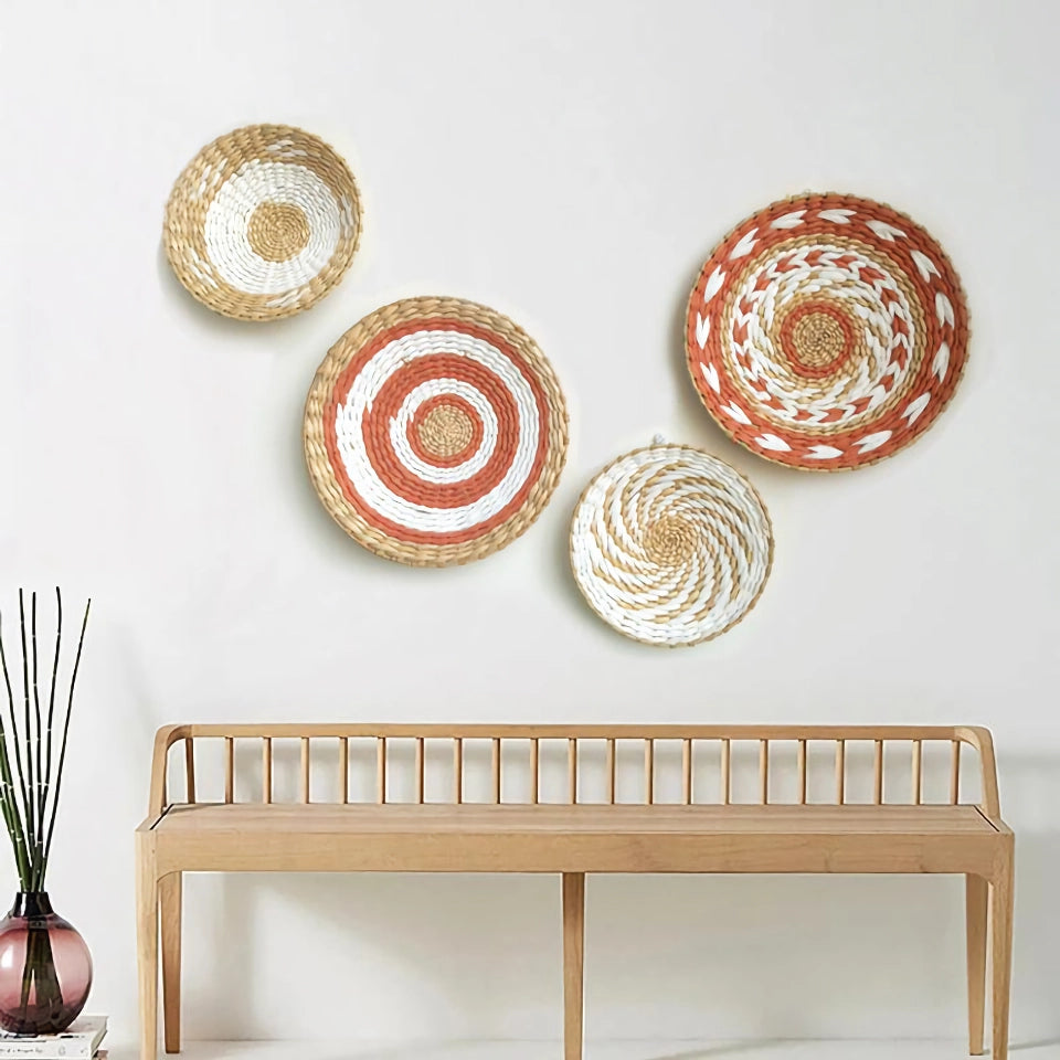 Moroccan Style Rattan Wall Decoration for Home Decor