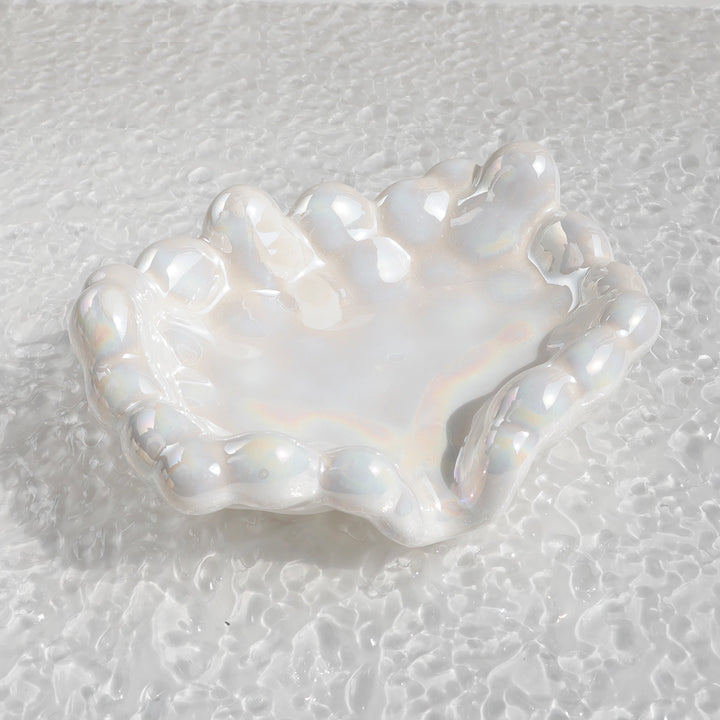 Ceramic Cloud Drain Soap Dish