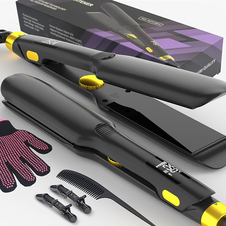 High-Performance Ceramic & Titanium Hair Straightener