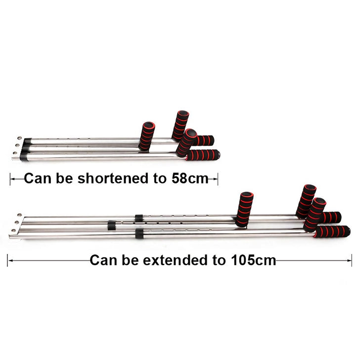 Adjustable Stainless Steel 3-Bar Leg Stretcher for Yoga, Dance & Flexibility Training