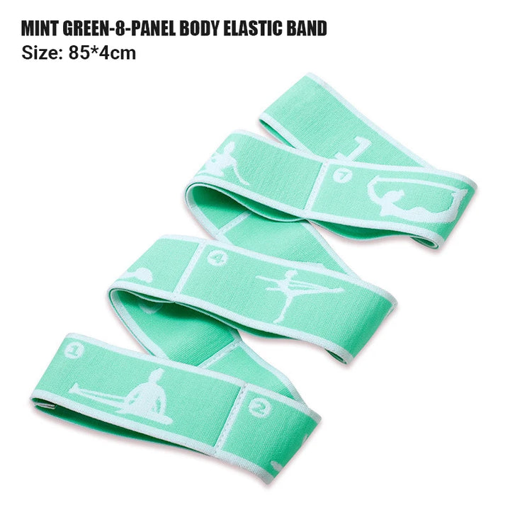 Multi-Section Elastic Yoga Resistance Band