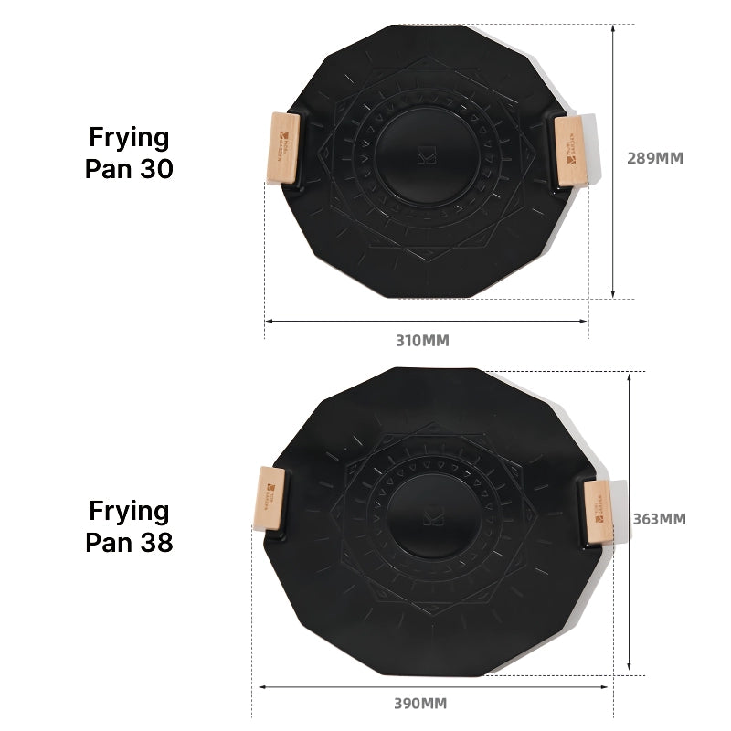 Non-Stick Aluminum Camping Frying Pan