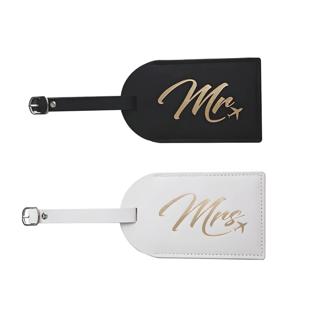 Mr. and Mrs. Couples Luggage Tags