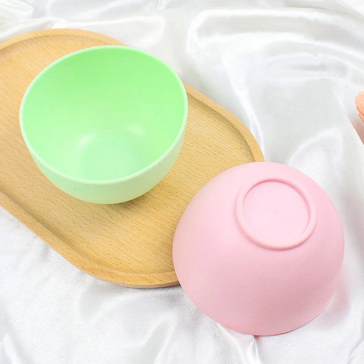 2pcs Silicone Face Mask Mixing Bowl & Spatula Set