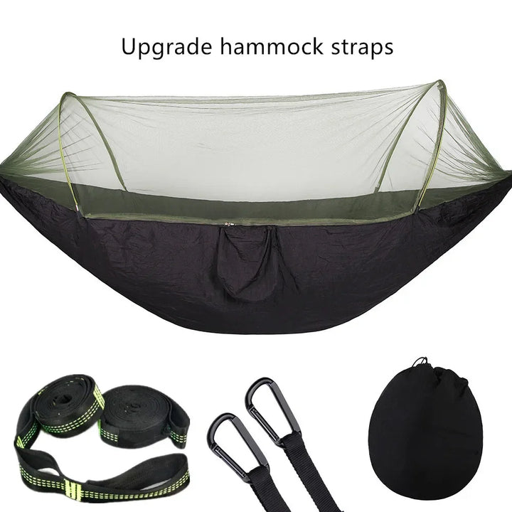 Portable Camping Hammock with Mosquito Net