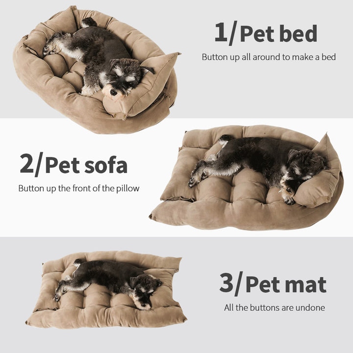 3-in-1 Multifunction Dog Bed Mat