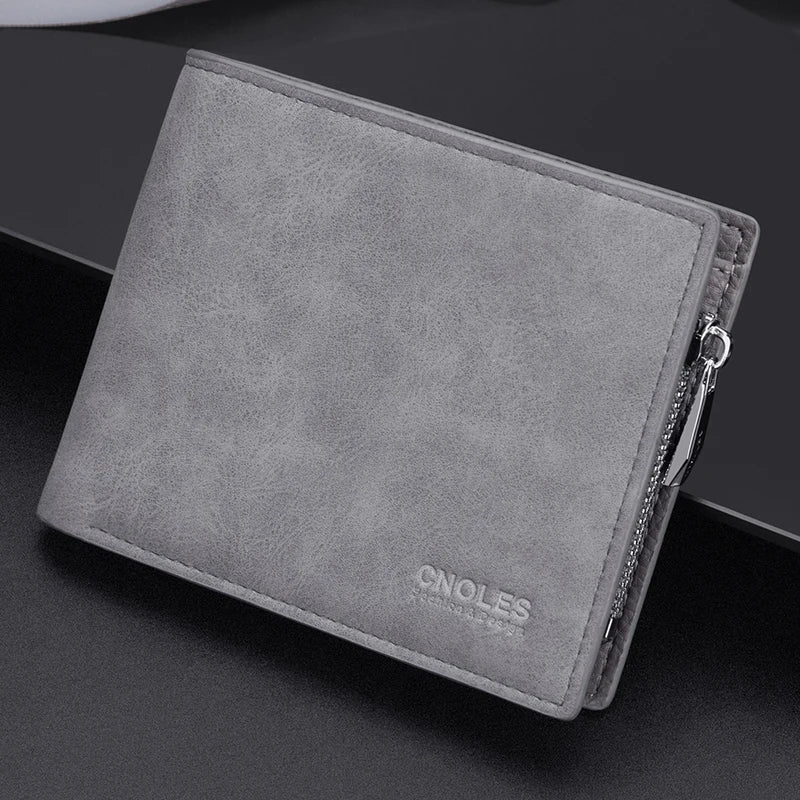 Men's Premium PU Leather Business Wallet