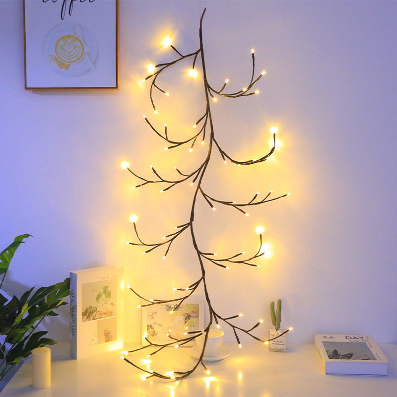 LED Butterfly Tree Rattan Lamp Flexible Shape