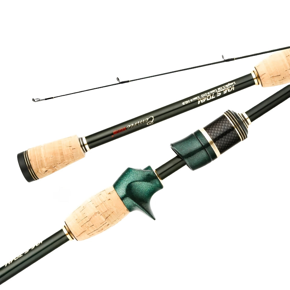 Portable Carbon Fishing Rod 1.8m/2.1m/2.4m | 4-5 Section Travel Spinning Rod