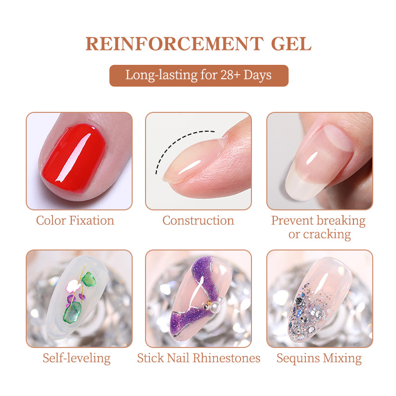 7ml Gel Nail Polish Reinforcement & Top Coat