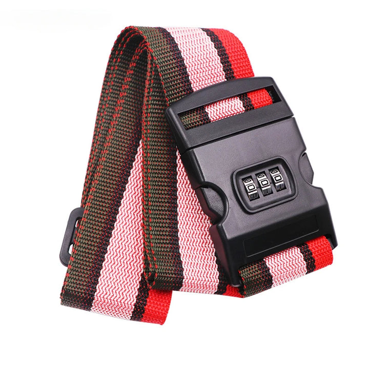 Secure Travel Luggage Strap with Adjustable Password Lock