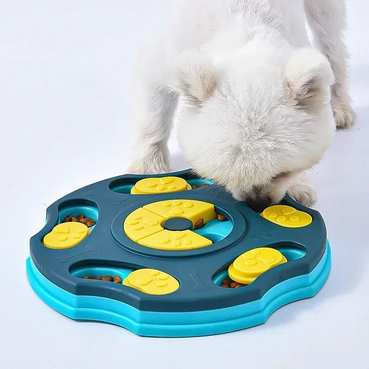 Interactive Dog Puzzle Toy Slow Feeder - IQ Enhancing Food Dispenser