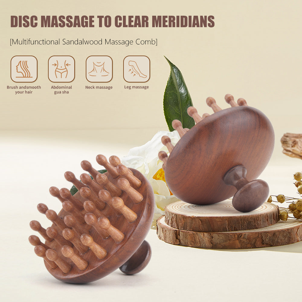 Wooden Massage Comb