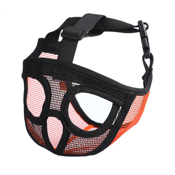 Breathable Mesh Muzzle for Flat-Faced Dogs