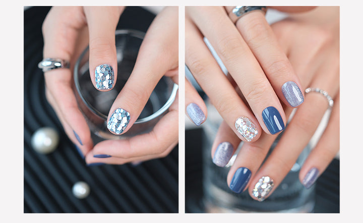 Xinghai Simple Atmosphere Wear Armor Nail Stickers