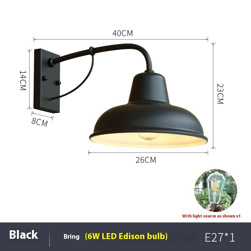 Retro LED Outdoor Wall Lamp