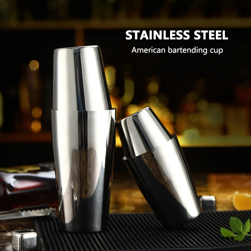 Premium Stainless Steel Cocktail Shaker for Bartenders & Party Enthusiasts