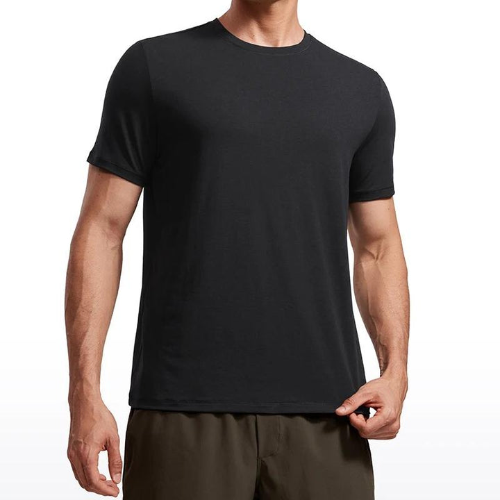 Men's Quick Dry Short Sleeve Workout Shirt