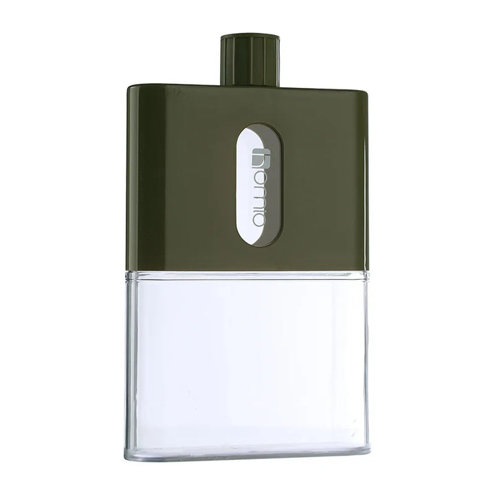 BPA Free A5 Flat Water Bottle - Portable Paper Pad Flask