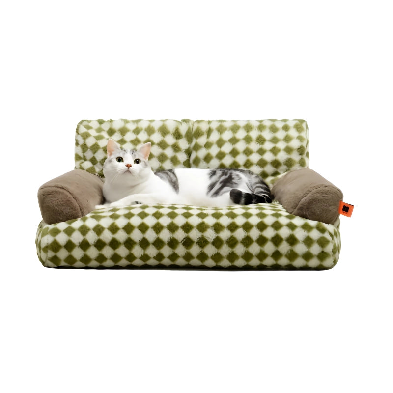 Soft Fluffy Cat Sofa Bed