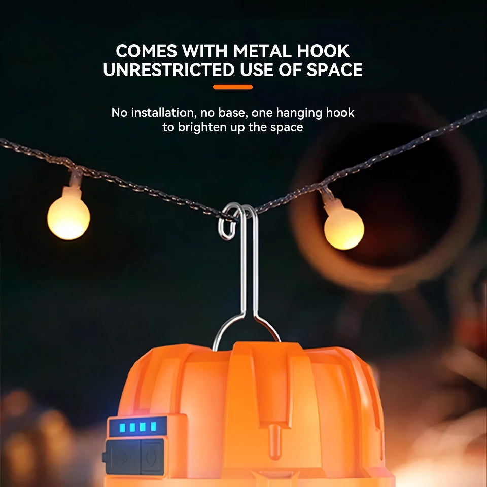 Rechargeable LED Camping Lantern with Power Bank Function