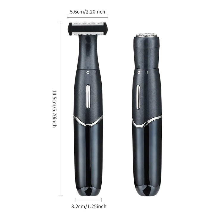 4-in-1 Rechargeable Electric Shaver for Men and Women