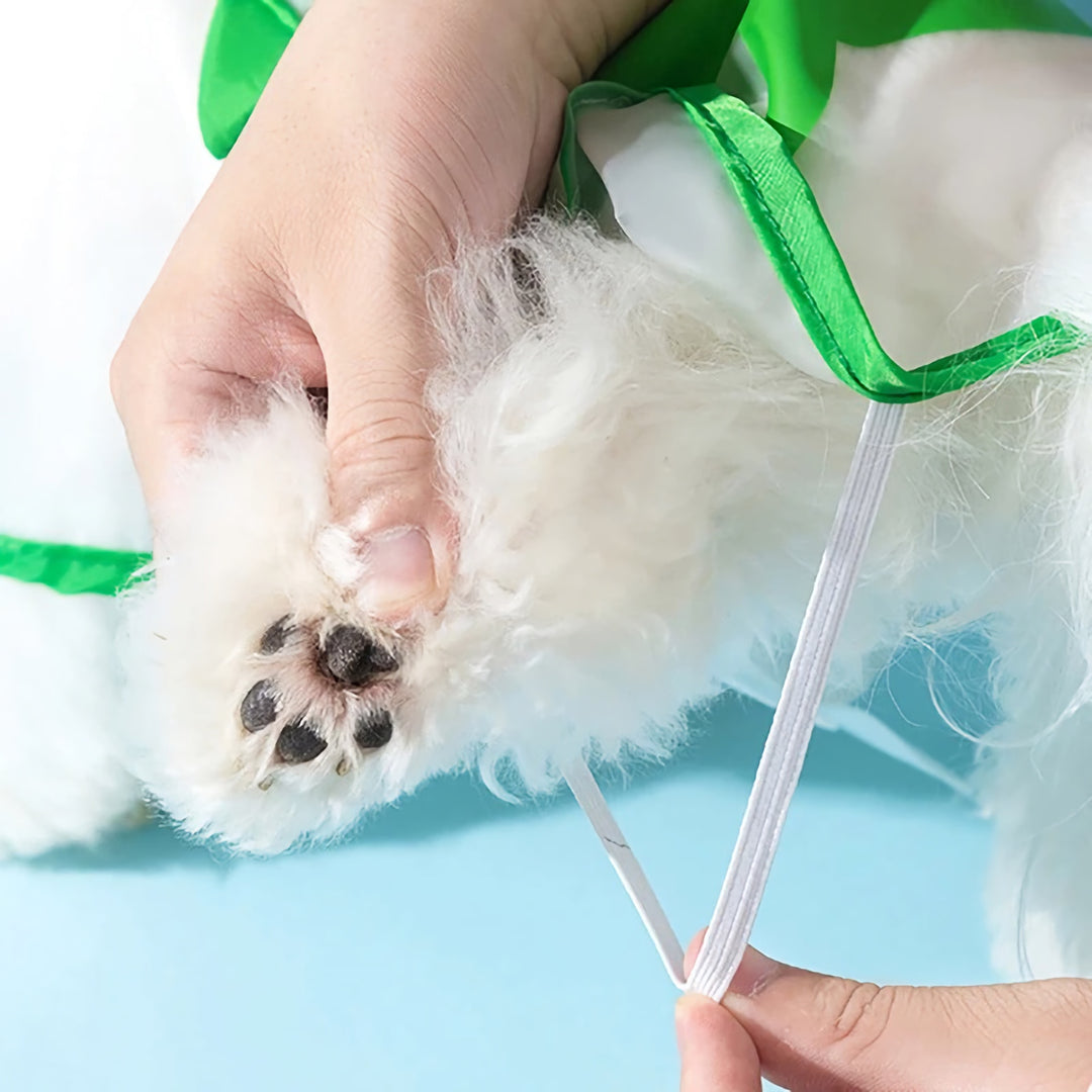 Lovely Print Dog Raincoat